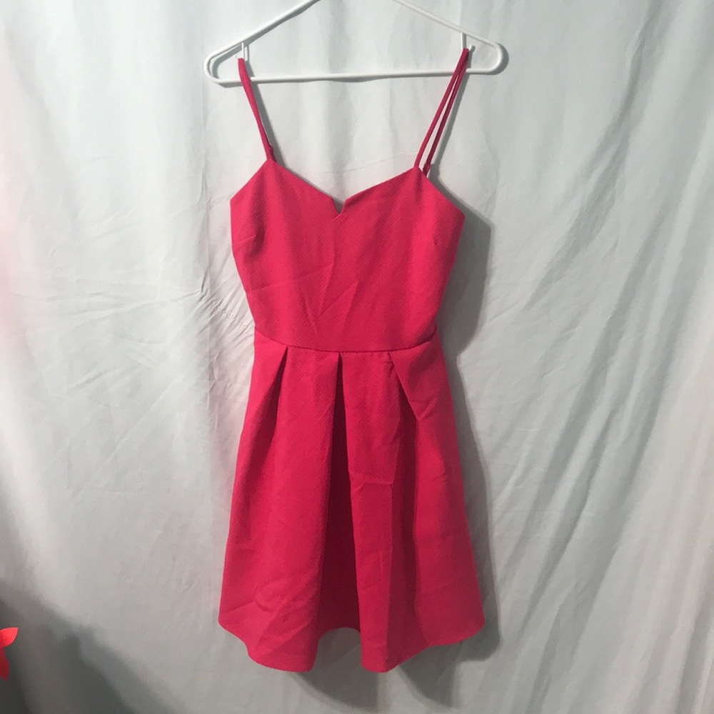 Cute hot pink Everly dress